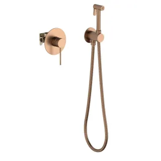 Гигиенический душ со смесителем Timo Saona 2389/19SM розовое золото